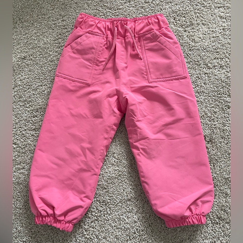 2T fleece lined snow pants